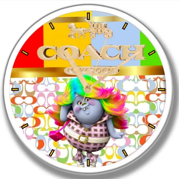 Trolls Coach led lights clock personalized - Picture 3 of 4